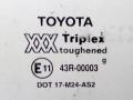 стекло двери задней правой Toyota Carina E 1 поколение T190 1994, 43R-00003 - фото №2