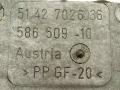 обшивка двери задняя левая BMW 7 серия E65/E66/E67 E65 2003, 4.4 л., i, M62 B44 (448S1), бензин, АКПП, черный, седан, задний привод, 51427026036, 586509-10, BS11D61504, 6918766 - фото №6