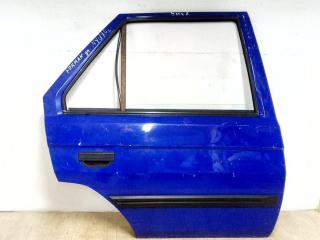 дверь задняя правая Skoda Favorit 1 поколение 1994, синий