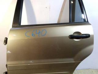 дверь задняя левая Honda Pilot 1 поколение 2004, 3.5 л., i, J35A4, бензин, АКПП, бежевый, внедорожник 5 дв., полный привод, 67550-S9V-A90ZZ