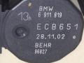 моторчик заслонки печки BMW 7 серия E65/E66/E67 E65 2003, 4.4 л., i, M62 B44 (448S1), бензин, АКПП, черный, седан, задний привод, 6911819 - фото №3