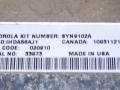 усилитель антенны BMW 7 серия E65/E66/E67 E65 2003, 4.4 л., i, M62 B44 (448S1), бензин, АКПП, черный, седан, задний привод, 6YN9102A, 109311218A - фото №2