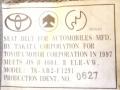 ремень безопасности Toyota Picnic 1 поколение XM10 1998, TK-AB2-F1291 - фото №5