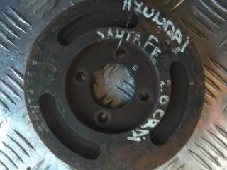 шкив коленвала Hyundai Santa Fe 1 поколение (SM) [рестайлинг] 2004, 2.0 л., D, дизель