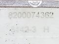 фонарь салона (плафон) Dacia Logan 1 поколение 2007, 1.5 л., DCi, K9K 792, дизель, 5МКПП, синий, седан, передний привод, 8200074362 - фото №4