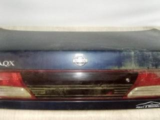 крышка багажника (дверь 3-5) Nissan Maxima A32 2000, синий, седан, CENA, KRYSHKU, KOMPLEKTE, BLENDOI