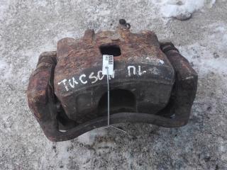 суппорт передний левый Hyundai Tucson 1 поколение 2006, 581802EA10, 581102E000