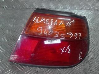 фонарь задний правый Nissan Almera N15 1997, хетчбэк 5 дв., ICHIKON7379, 265500N827