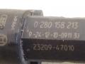 форсунка Toyota Verso-S 1 поколение P120 NSP120 2011, 1.6 л., бензин, 6МКПП, минивэн, 0280158213, 23209-47010 - фото №4