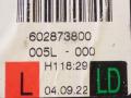 ремень безопасности Mitsubishi Colt 6 поколение (Z20/Z30) 2006, 1.5 л., OM 639.939, дизель, МКПП, черный, хетчбэк 5 дв., передний привод, 602873800 - фото №3