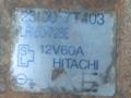 генератор Nissan Navara D22 1997, 2.5 л., TD, дизель, HITACHI, 231007T403, LR160-728E - фото №3