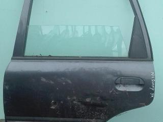 замок двери задней левой Nissan Sunny Y10 1994, серый, универсал