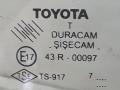 форточка передняя правая Toyota Corolla Verso 2 поколение AR10 2007 - фото №3