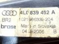 стеклоподъемник электрический задний правый Audi Q7 4L 2007, 3.6 л., i, BHK, бензин, АКПП, белый, внедорожник 5 дв., полный привод, 4L0839462A, 1021986339-204, BROSE - фото №3