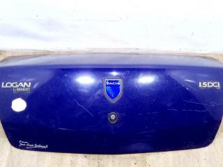 крышка багажника (дверь 3-5) Dacia Logan 1 поколение 2007, 1.5 л., DCi, K9K 792, дизель, 5МКПП, синий, седан, передний привод, 6001548859