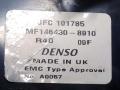 блок управления печки / климат-контроля Rover 75 1 поколение [рестайлинг] 2005, 2.0 л., дизель, МКПП, седан, MF1464308910, DENSO, JFC101785 - фото №4