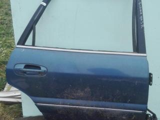 дверь задняя правая Mitsubishi Sigma 1 поколение 1993, синий, универсал, MB835054