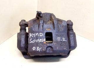 суппорт передний правый Hyundai Sonata 4 поколение [рестайлинг] 2003, BC141056, MANDO