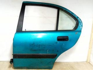 стекло двери задней левой Rover 200 Series 2 1999, голубой, хетчбэк 5 дв.