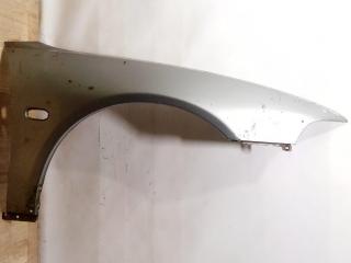 крыло переднее правое Mitsubishi Galant 8 поколение 1999, серебристый, MR273256