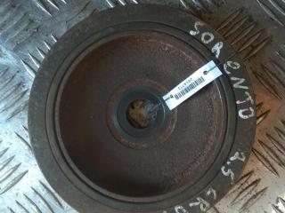 шкив коленвала Kia Sorento 1 поколение 2004, 2.5 л., CRDi, D4CB, дизель, МКПП, серебристый, внедорожник 5 дв., полный подключаемый привод, 231234A010