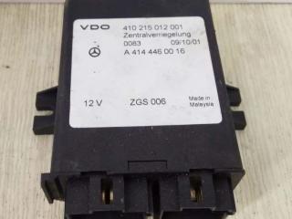 блок управления центральным замком Mercedes-Benz Vaneo W414 2001, 1.6 л., M 166.961, бензин, 5МКПП, темно-серый, минивэн, передний привод, 4144460016