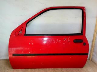 стеклоподъемник передний левый Ford Fiesta 3 поколение 1995, красный, хетчбэк 5 дв.