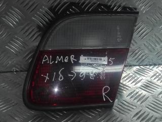фонарь крышки багажника правый Nissan Almera N15 1997, хетчбэк 5 дв.