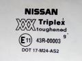 стекло двери задней левой Nissan Primera P11 1998, хетчбэк 5 дв., 43R-00003, 823012F000 - фото №2