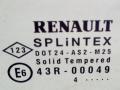 форточка передняя правая Renault Scenic 2 поколение 2004, 43R-00049, 8200120907 - фото №2
