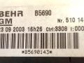 блок управления печки / климат-контроля Opel Zafira 1 поколение (A) [рестайлинг] 2003, 2.0 л., дизель, 5МКПП, серебристый, хетчбэк 5 дв., передний привод, B5690, 23092003, 12185515, BEHR - фото №4