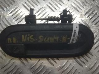 ручка наружная Nissan Sunny N14 1994, МКПП, белый, седан, передний привод, 8060650C00
