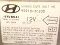блок AirBag Hyundai Sonata 4 поколение [рестайлинг] 2002, 95910-3C200 - фото №3