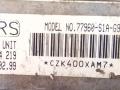 блок AirBag Honda Accord 6 поколение 2001, 5WK4219, 77960-S1A-G91-M1 - фото №3