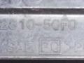ручка наружная Suzuki Wagon R 1 поколение 1999, 1.0 л., i, K10A, бензин, 5МКПП, серебристый, передний привод, 82810-50F0 - фото №3