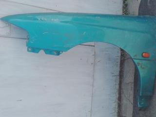 крыло переднее левое Hyundai S-Coupe 1 поколение [рестайлинг] 1995, зелёный