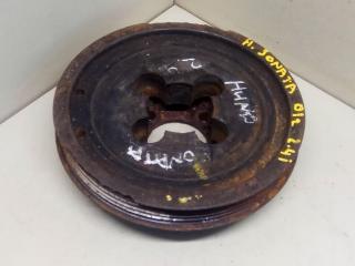 шкив коленвала Hyundai Sonata EF [рестайлинг] 2001, 2.4 л., i, бензин