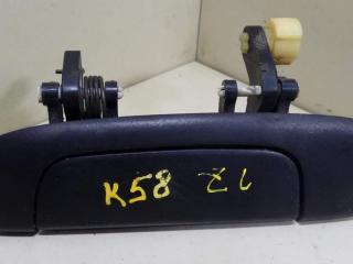 ручка наружная задняя левая Mazda 323F BJ 1999, 1.5 л., i, ZL05, бензин, МКПП, красный, хетчбэк 5 дв., передний привод, B25D-73-410A