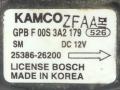 вентилятор радиатора Hyundai Santa Fe 1 поколение (SM) 2002, 2.0 л., дизель, 25386-26200, KAMCO - фото №3