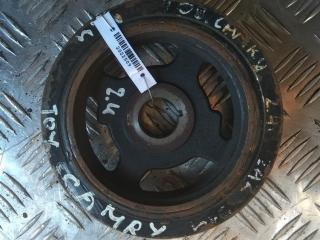 шкив коленвала Toyota Camry 6 поколение XV30 2004, 2.4 л., i, бензин