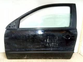 стекло двери передней левой Fiat Bravo 1 поколение 1996, чёрный