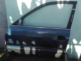 дверь передняя левая Mitsubishi Sigma 1 поколение 1995, синий, MB835041, MB835723