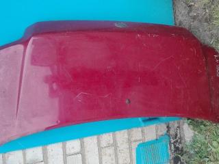 капот Suzuki Wagon R 1 поколение 1999, красный, 57300-75F00