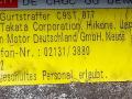 ремень безопасности Nissan Almera N16 2002, C9ST077 - фото №7