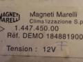 блок управления печки / климат-контроля Renault Clio 2 поколение 2000, 1.9 л., F9Q 780, дизель, МКПП, белый, хетчбэк 5 дв., передний привод, 1848819005, MAGNETIMARELLI - фото №3