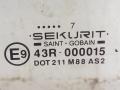 стекло двери передней правой Citroen Berlingo 1 поколение (M49) 1997, 1.9 л., дизель, МКПП, красный, фургон, 920266 - фото №2