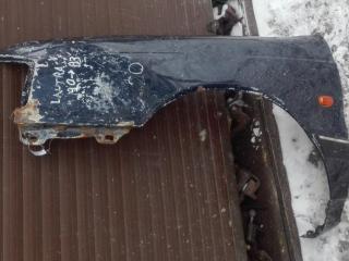 крыло переднее левое Hyundai Lantra J1 1991, синий