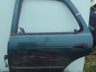 дверь задняя левая Kia Sephia 1 поколение [рестайлинг] 1998, зелёный