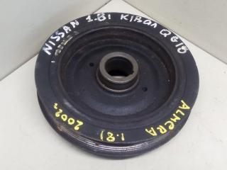 шкив коленвала Nissan Almera N16 2002, 1.8 л., i, бензин, QG18
