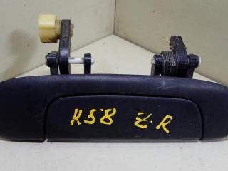 ручка наружная задняя правая Mazda 323F BJ 1999, 1.5 л., i, ZL05, бензин, МКПП, красный, хетчбэк 5 дв., передний привод, B25D-72-410A